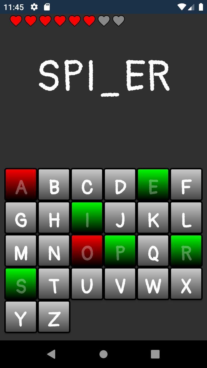 Heste Hangman screenshot 2