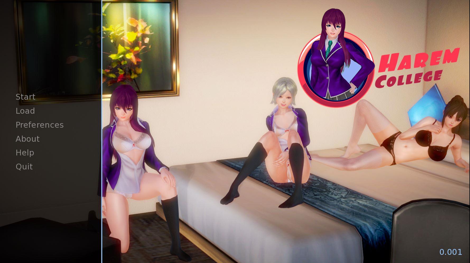 Screenshot Harem College 1