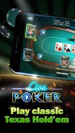 Live Poker Tables–Texas holdem स्क्रीनशॉट 1