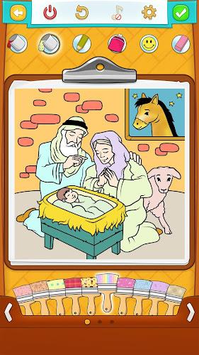 Bible Coloring Book ဖန်သားပြင်ဓာတ်ပုံ 3