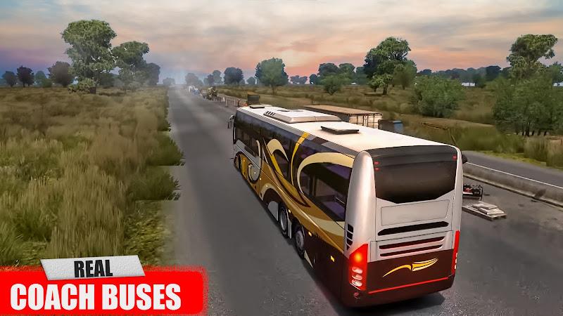 Euro Coach Bus Driving Games স্ক্রিনশট 3