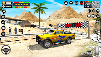 Jeep Offroad & Car Driving captura de pantalla 