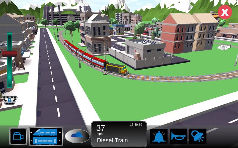 Kids Train Sim экрана 1