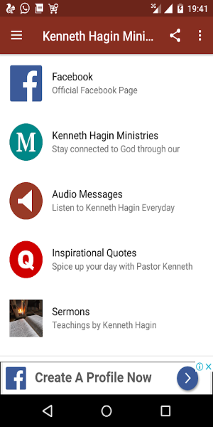 Screenshot Kenneth Hagin Ministries 3