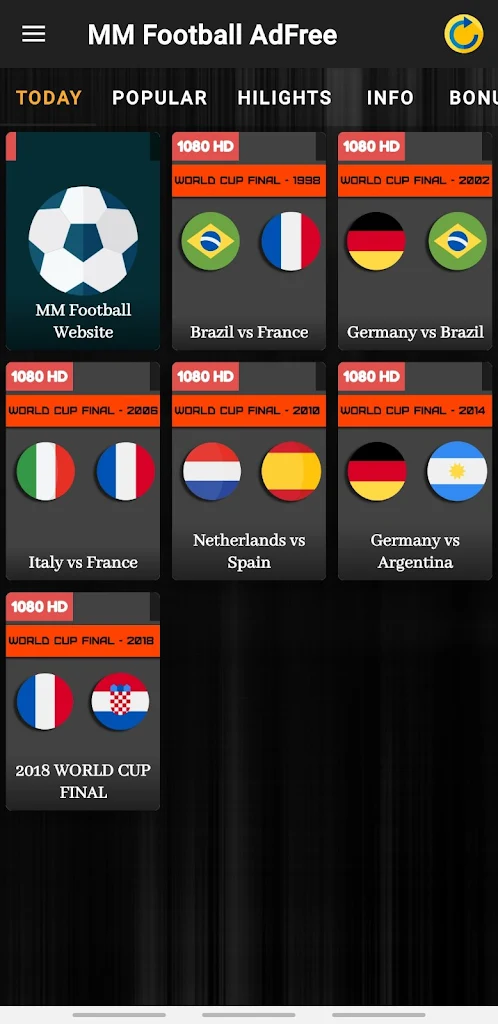 Screenshot MM Football Blue 3