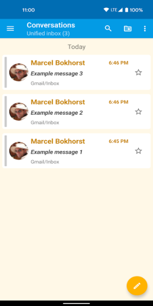 FairEmail, privacy aware email स्क्रीनशॉट 3