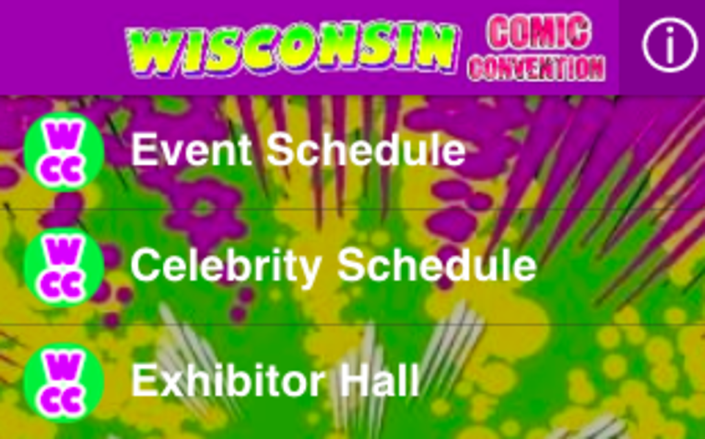 Wisconsin Comic Convention screenshot 3