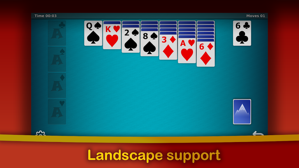 Klondike Solitaire - Free screenshot 3
