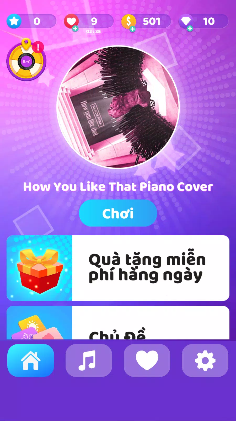 Pink Piano Tiles Kpop 2025 ekran görüntüsü 2