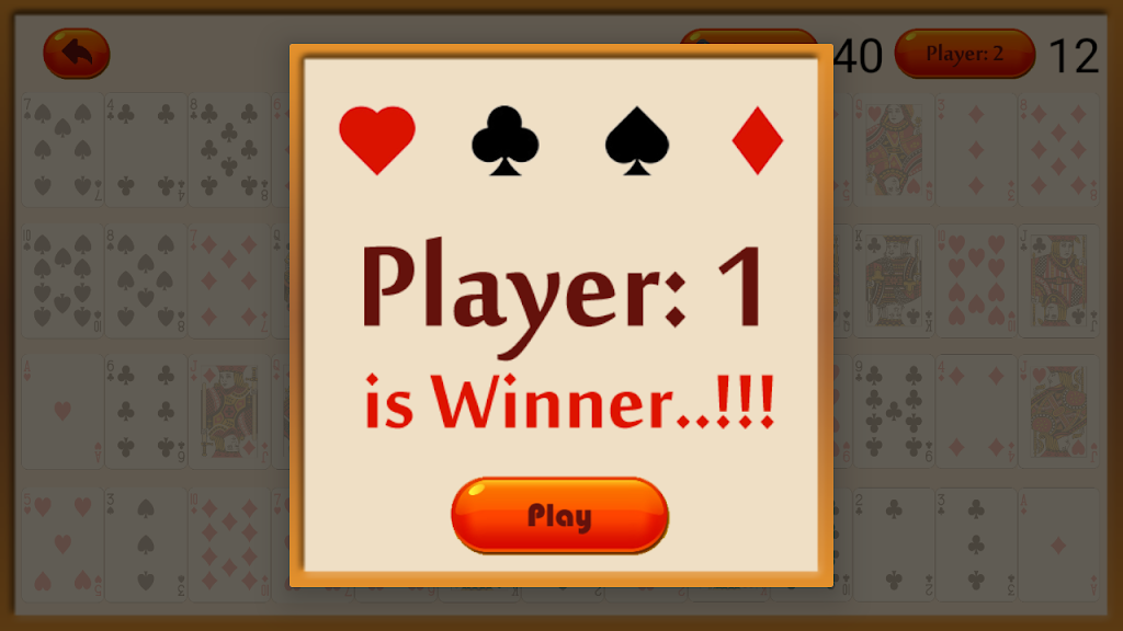 Playing Cards Matching Game - Memory booster game экрана 4