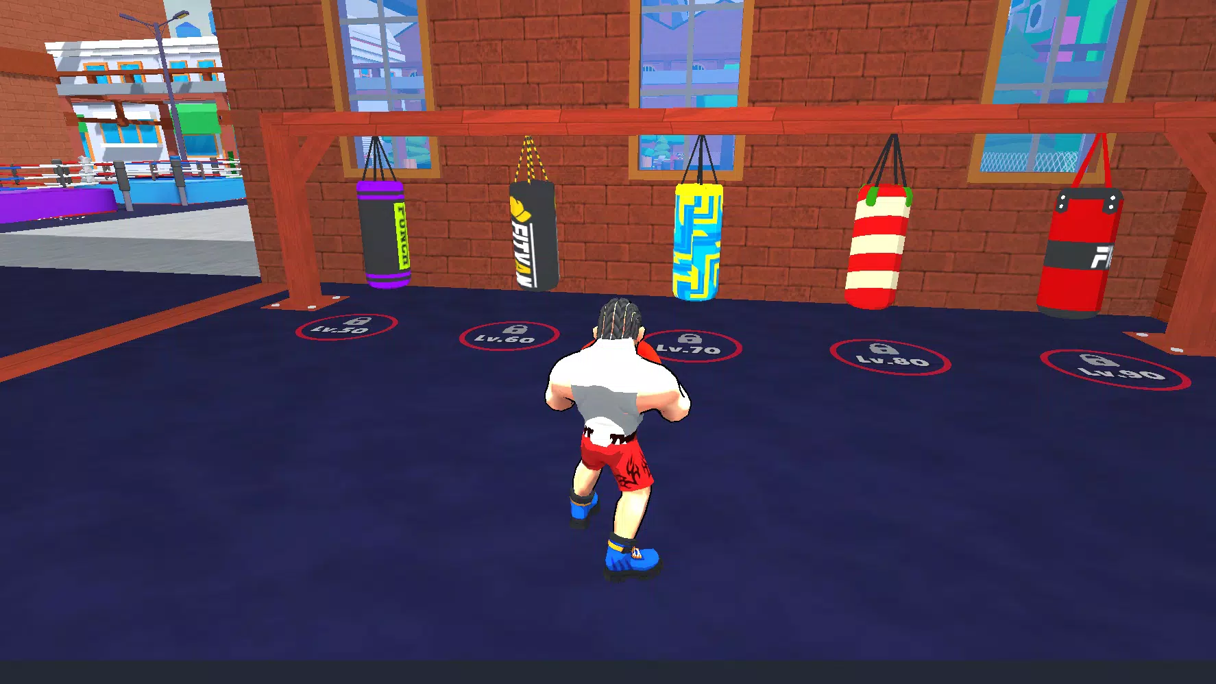 Boxing Clicker Simulator ekran görüntüsü 1