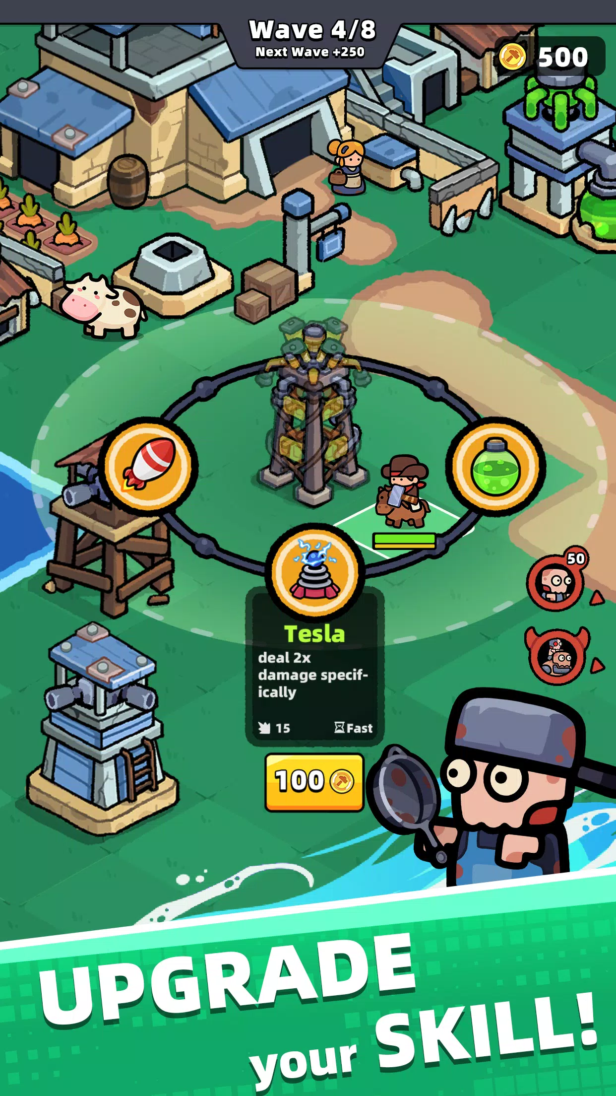 Townfall: Defense from Zombies screenshot 3