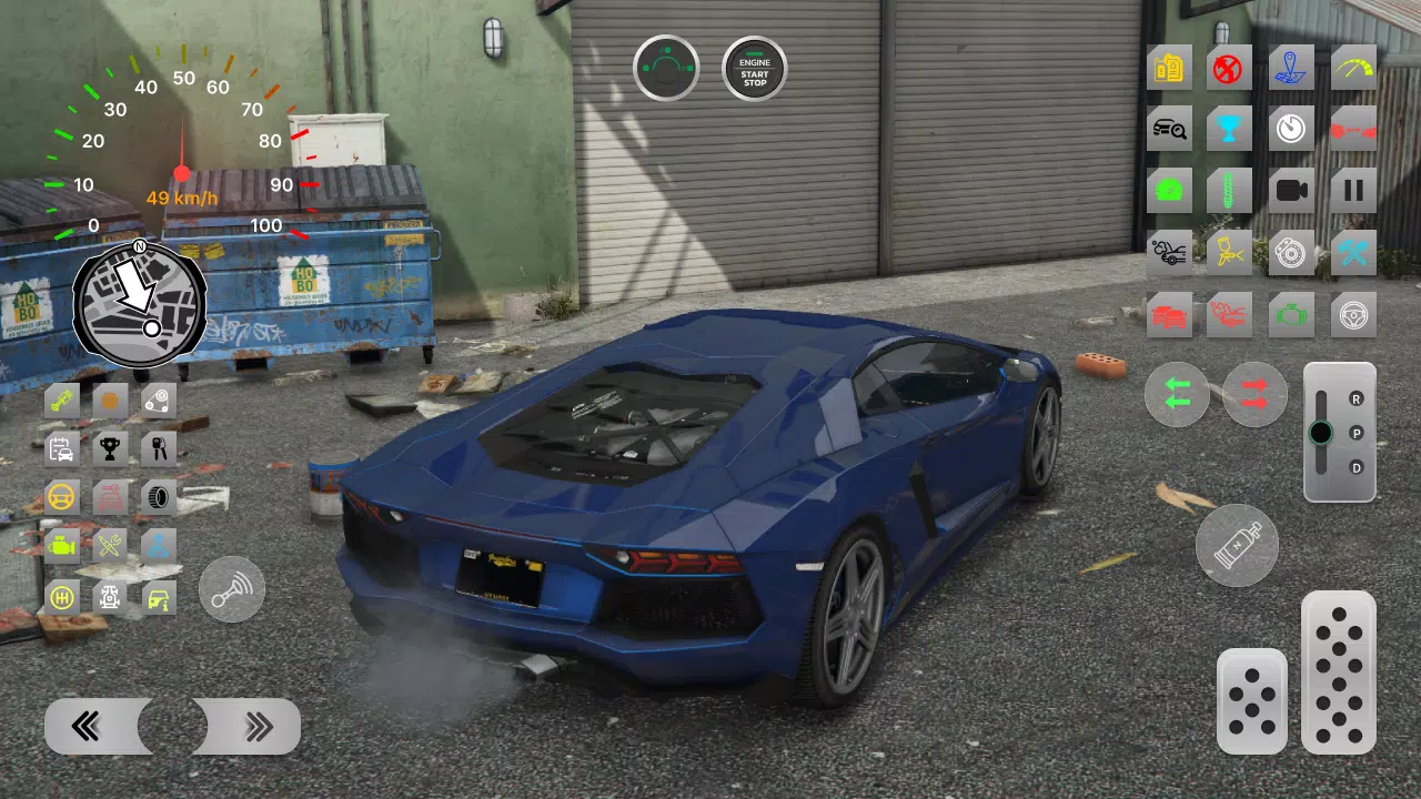 Lambos Drift Process Aventador Capture d'écran 4