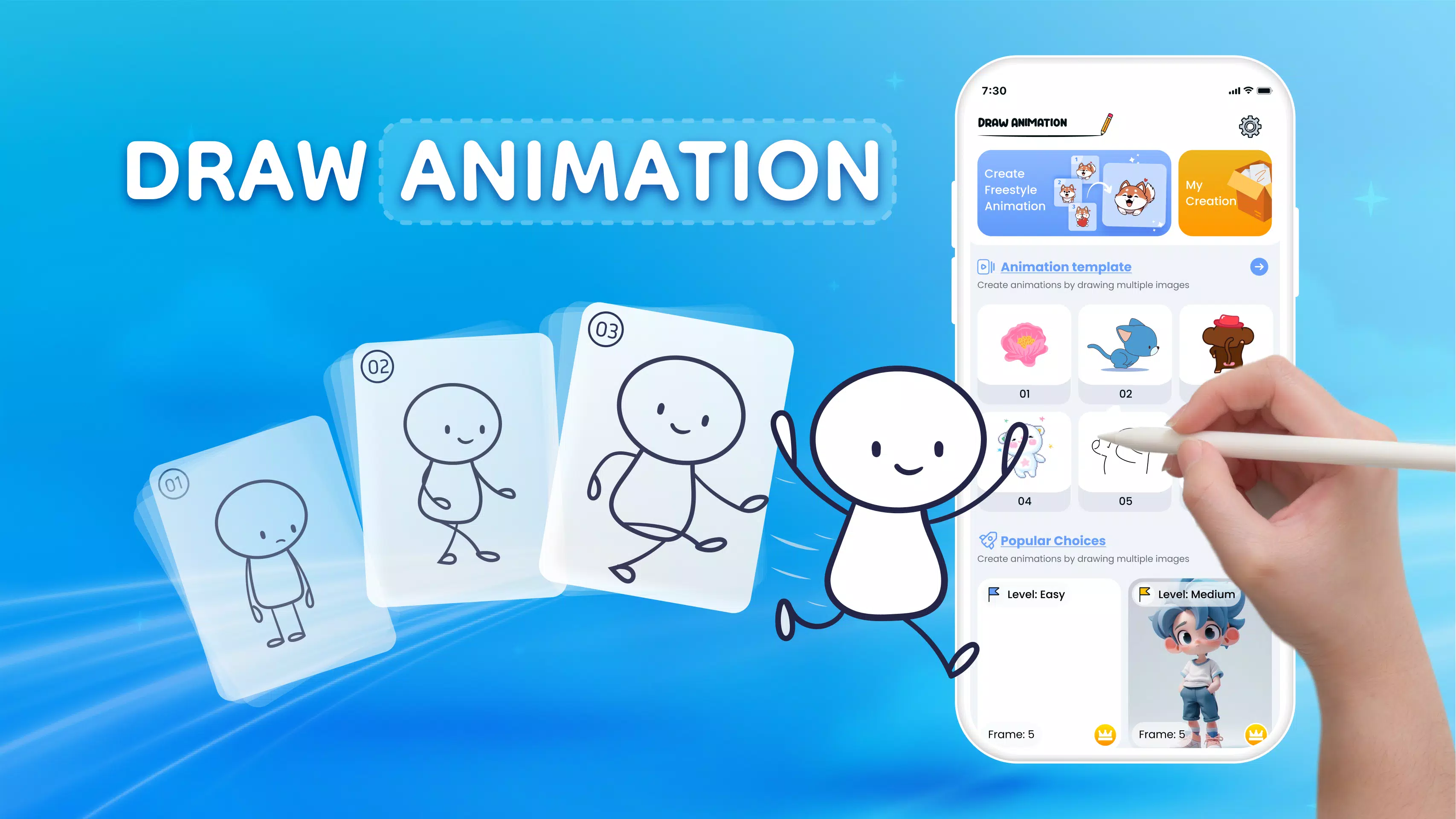 AniDraw: 2D Draw Animation captura de pantalla 