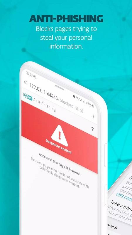 ESET Mobile Security Antivirus Capture d'écran 3