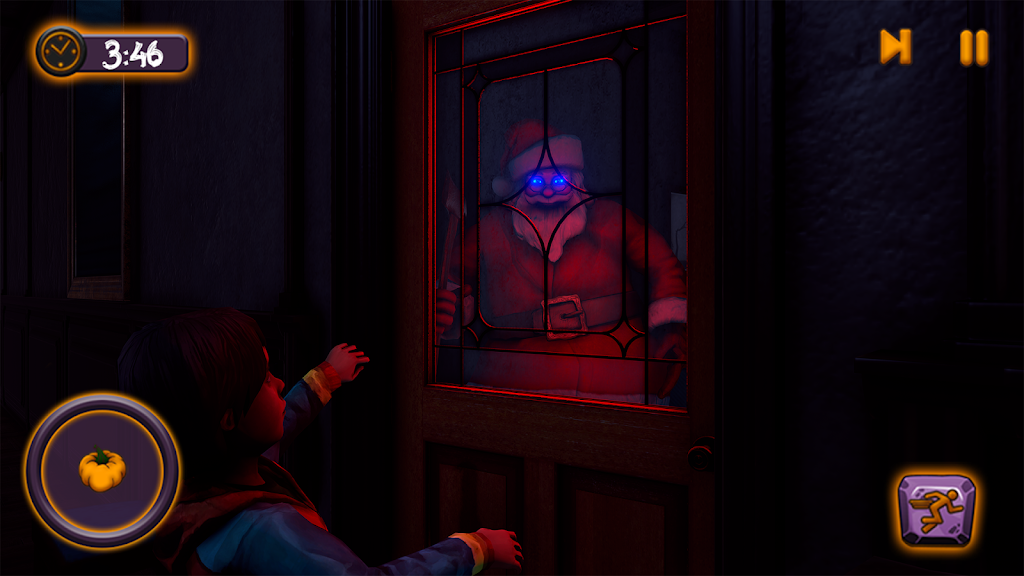 Scary Santa Horror Escape Game Screenshot 1