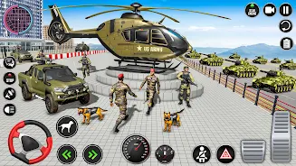 Army Vehicle Transporter Truck screenshot 2