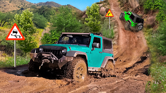 Screenshot Mobile Jeep Simulator: Offroad 1