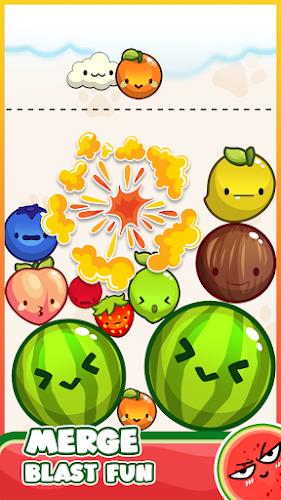 Watermelon Drop: Mix Fruit Pop スクリーンショット 1