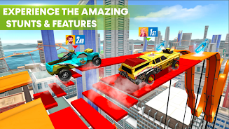 Race Off - Car Jumping Games Captura de pantalla 2