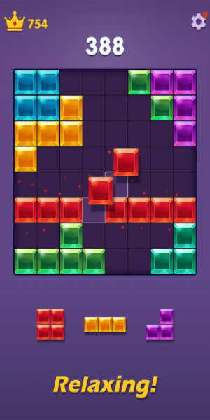 Blocks Puzzle: Gem Blast スクリーンショット 1