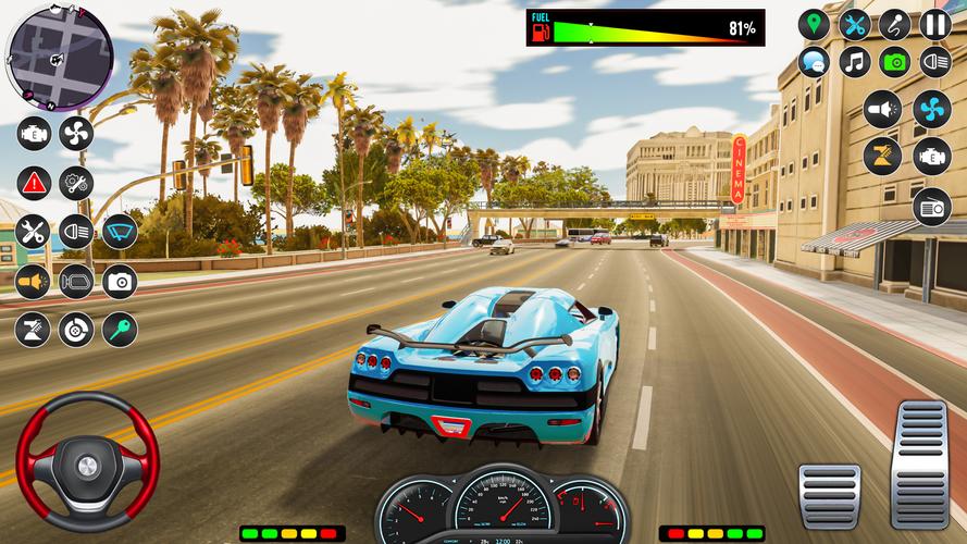 Real Car 3D Driving: Race City captura de pantalla 