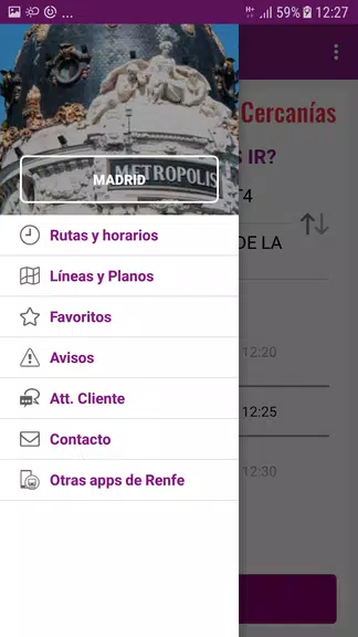 Renfe Cercanias zrzut ekranu 2