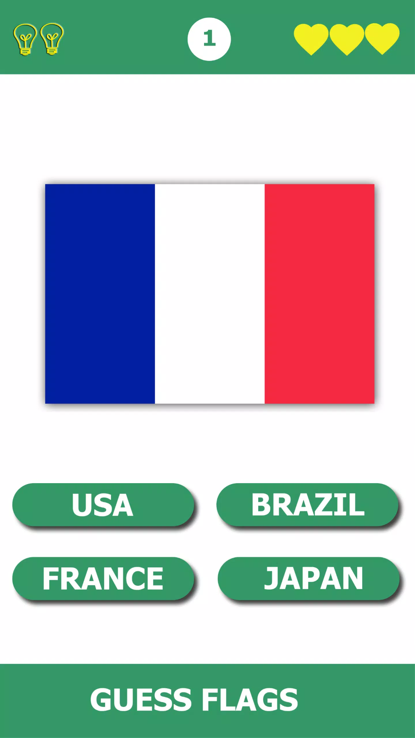 Flag Quiz Gallery captura de pantalla