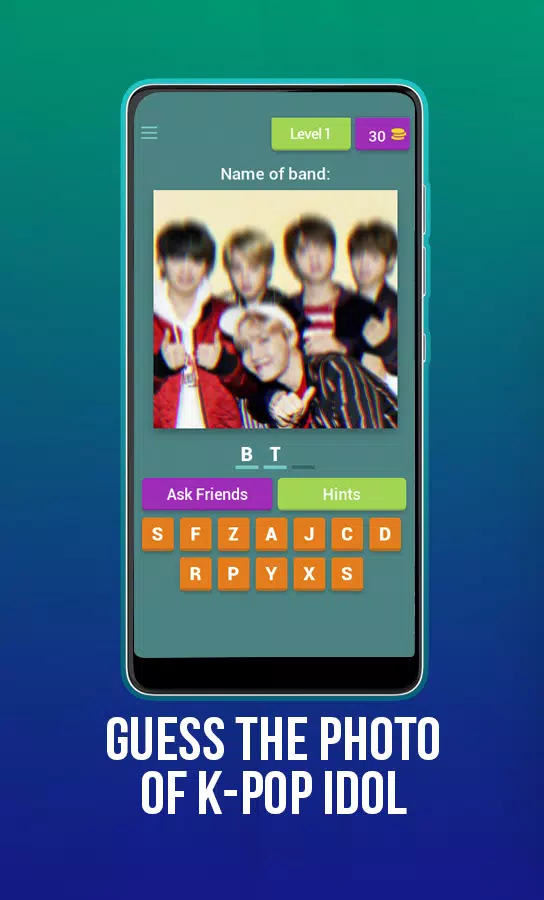 Kpop Idol Quiz экрана 1