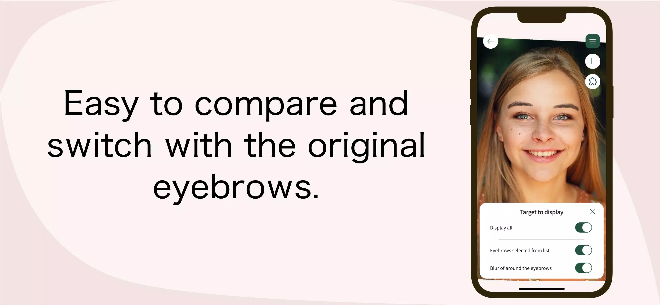 Find ideal eyebrows：BrowStudio captura de pantalla 