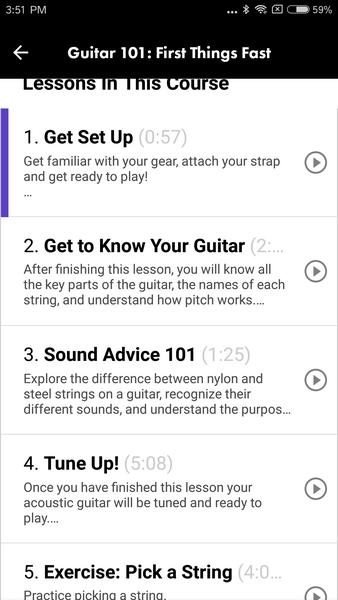 Fender Play - Learn Guitar экрана 4