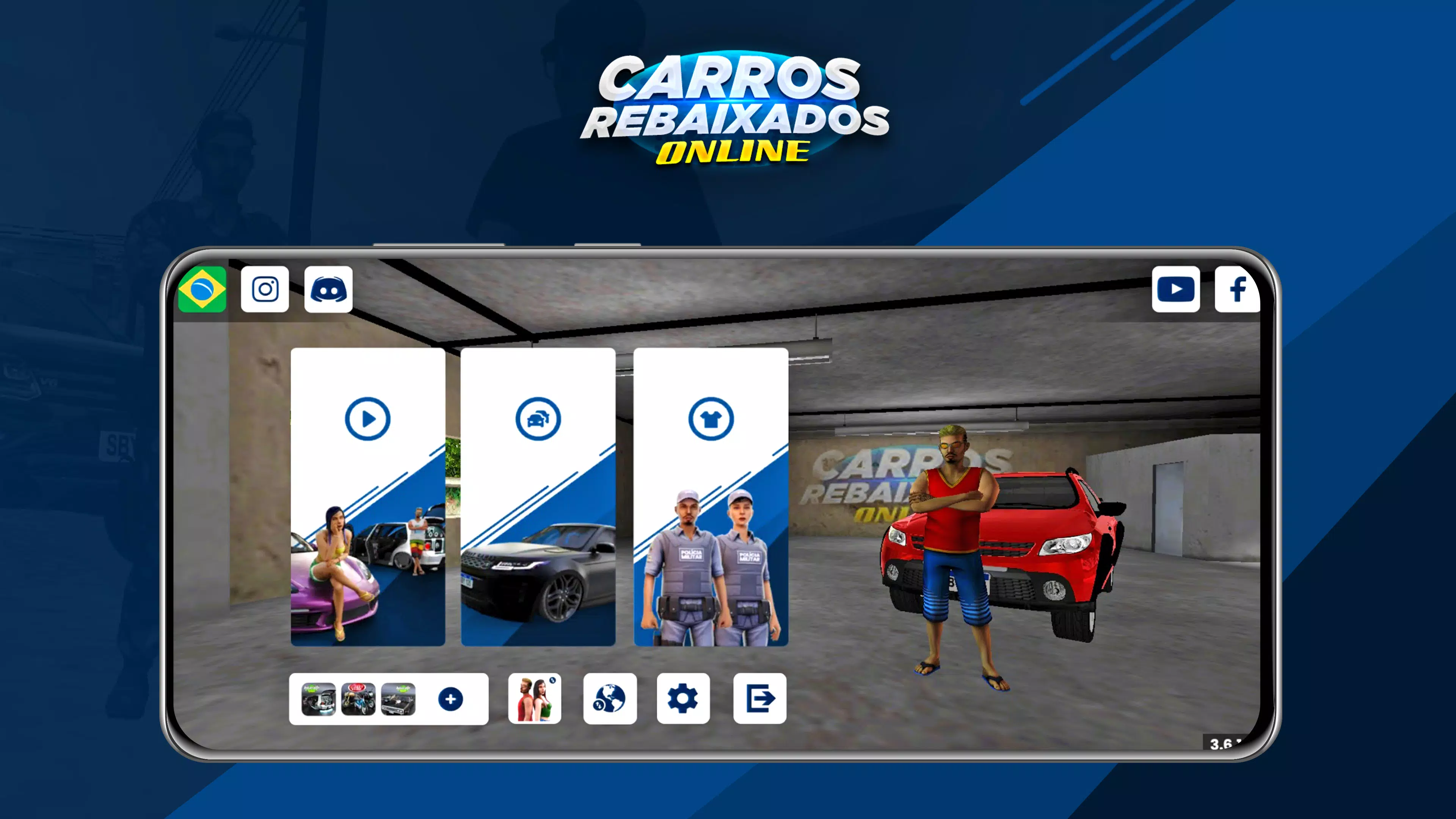 Carros Rebaixados Online captura de pantalla 