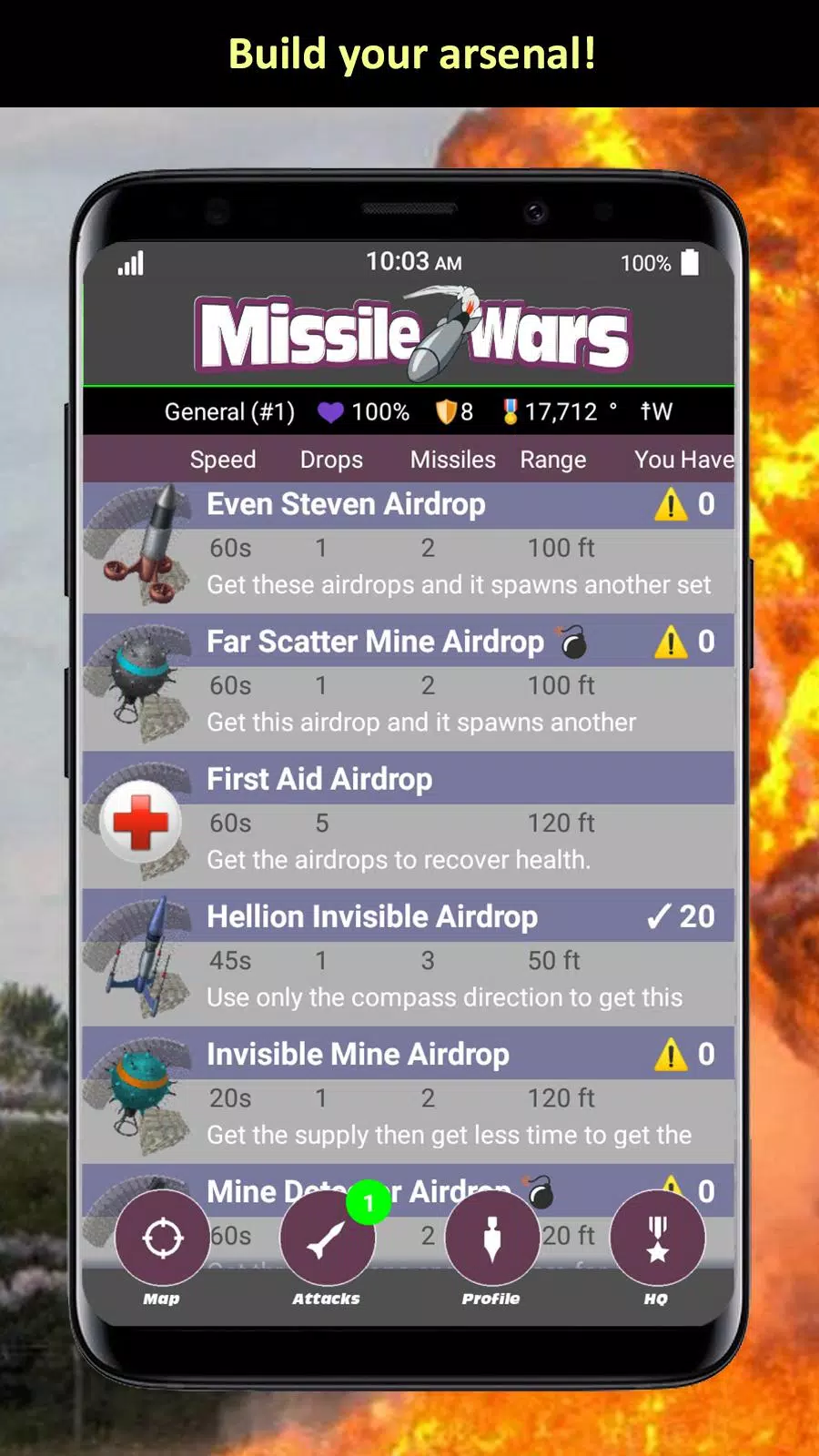 Missile Wars ảnh chụp màn hình 2