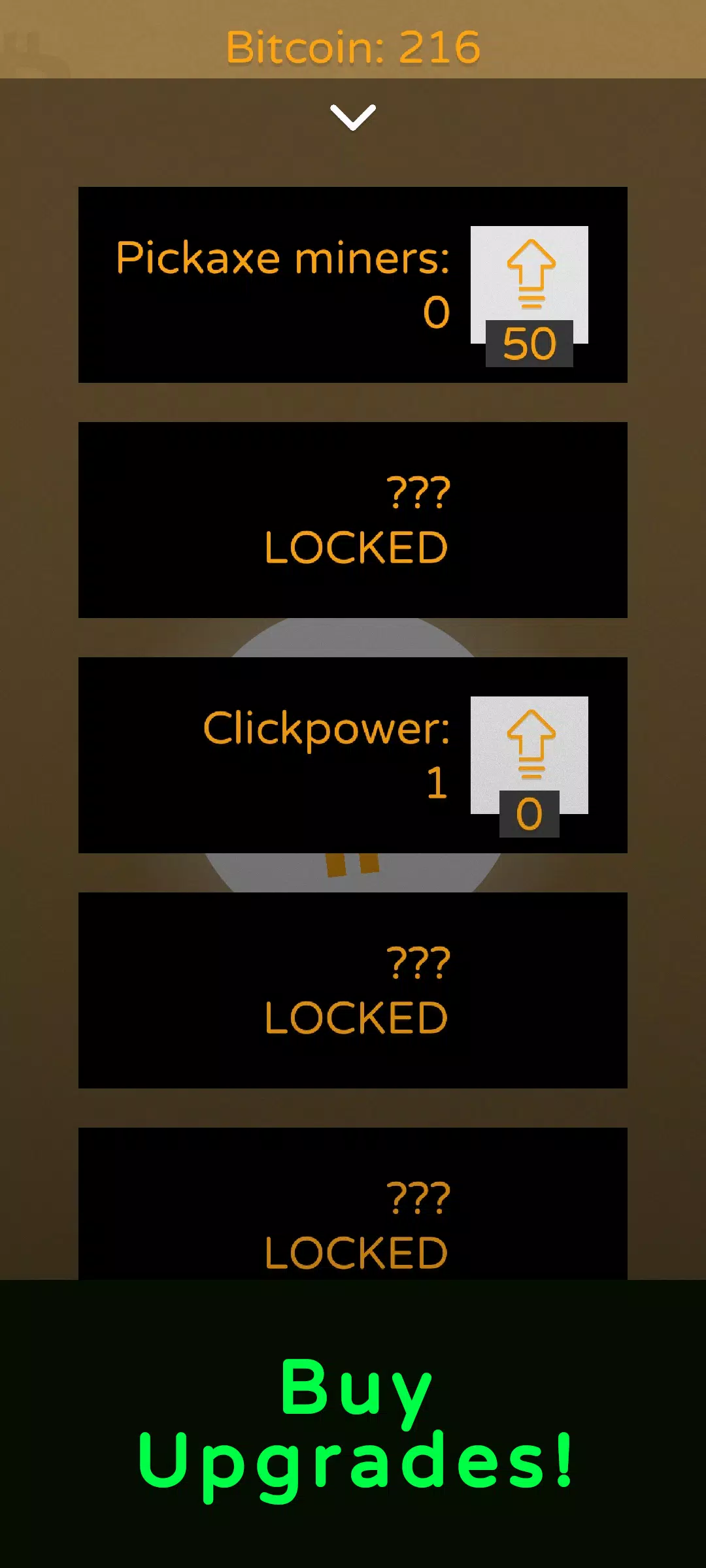 CryptoClicker ဖန်သားပြင်ဓာတ်ပုံ 2