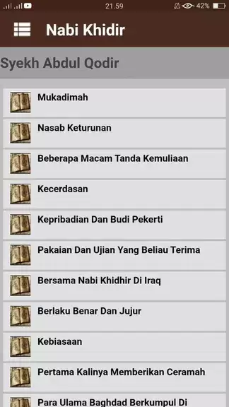 Biografi & Kisah Nabi Khidir Screenshot 3