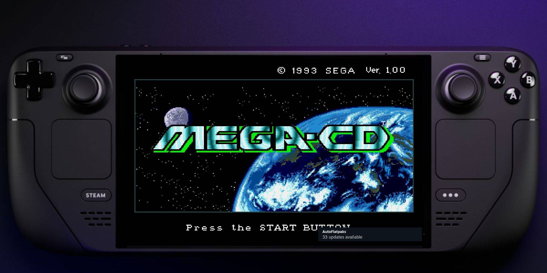 เล่น Sega CD Classics บน Steam เด็ค