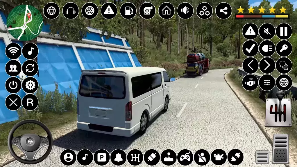 Van Simulator Dubai Car Games Screenshot 2