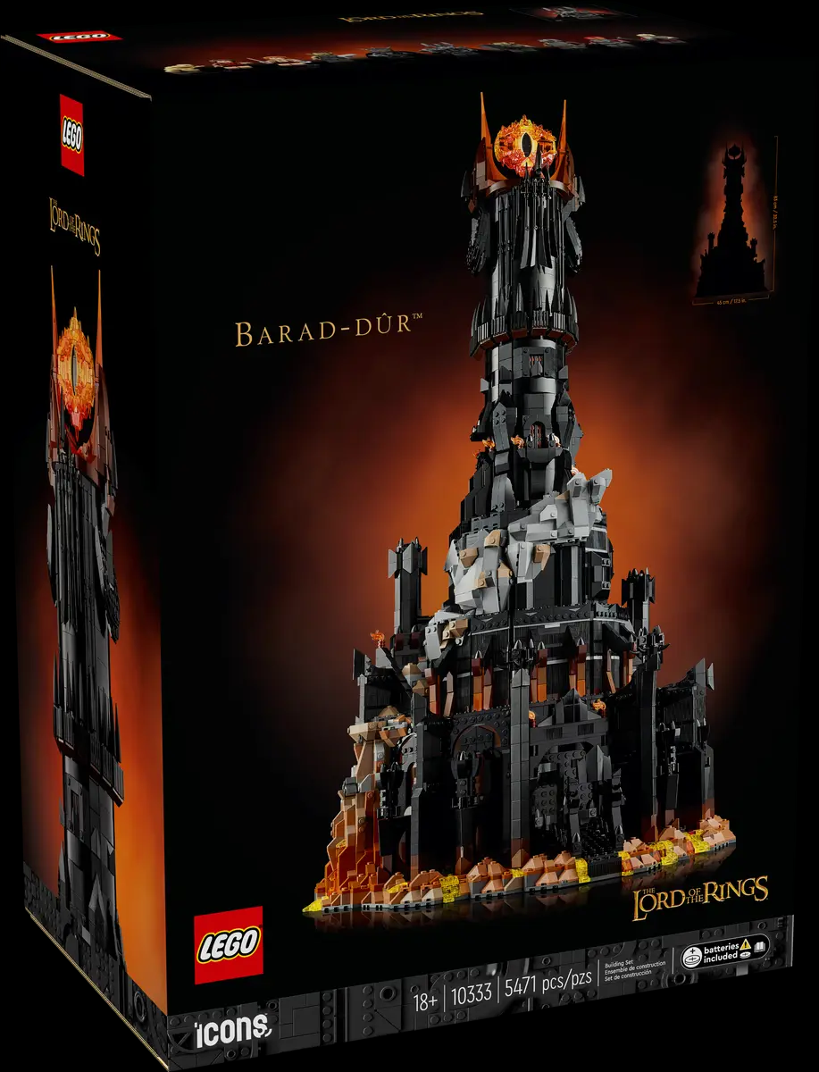 Ang Panginoon ng mga singsing: barad-dûr lego set