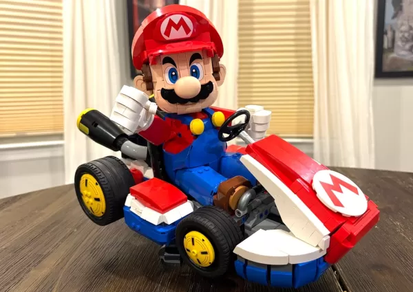 နောက်ဆုံး Lego Mario Kart မျက်နှာပြင်