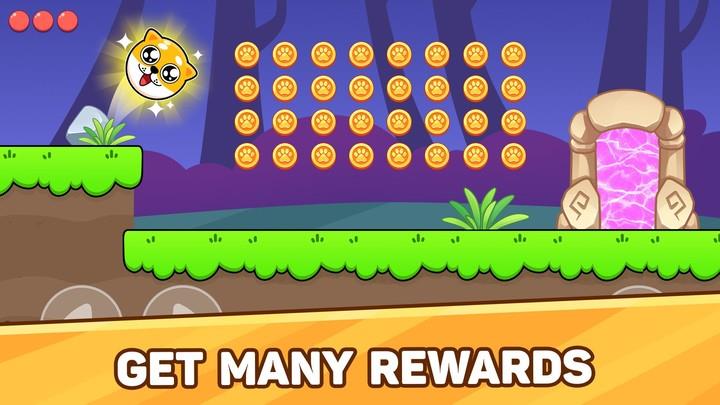 Doge Ball: Red Bounce Ball экрана 3