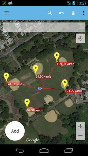 AndMeasure (Area & Distance) экрана 2