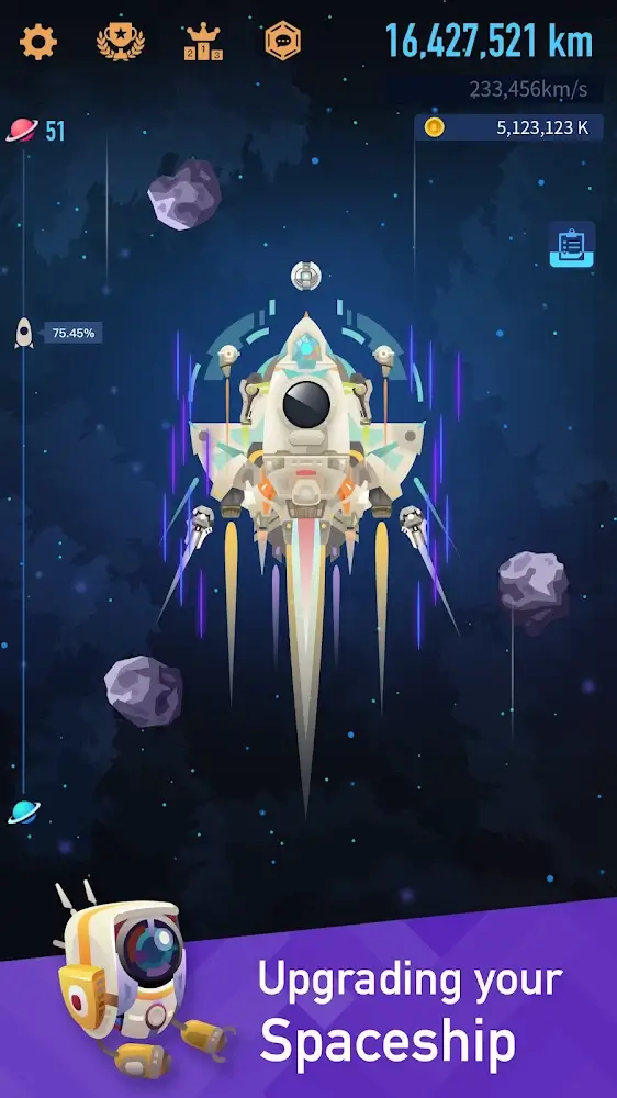 Space Colonizers Idle Clicker ảnh chụp màn hình 2