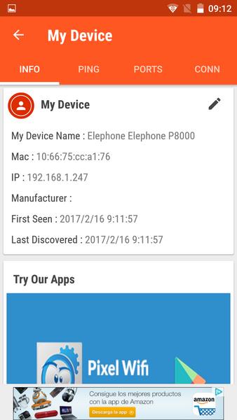 Pixel NetCut WiFi Analyzer স্ক্রিনশট 1