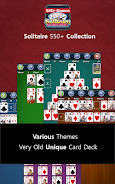 550+ Card Games Solitaire Pack ဖန်သားပြင်ဓာတ်ပုံ 1