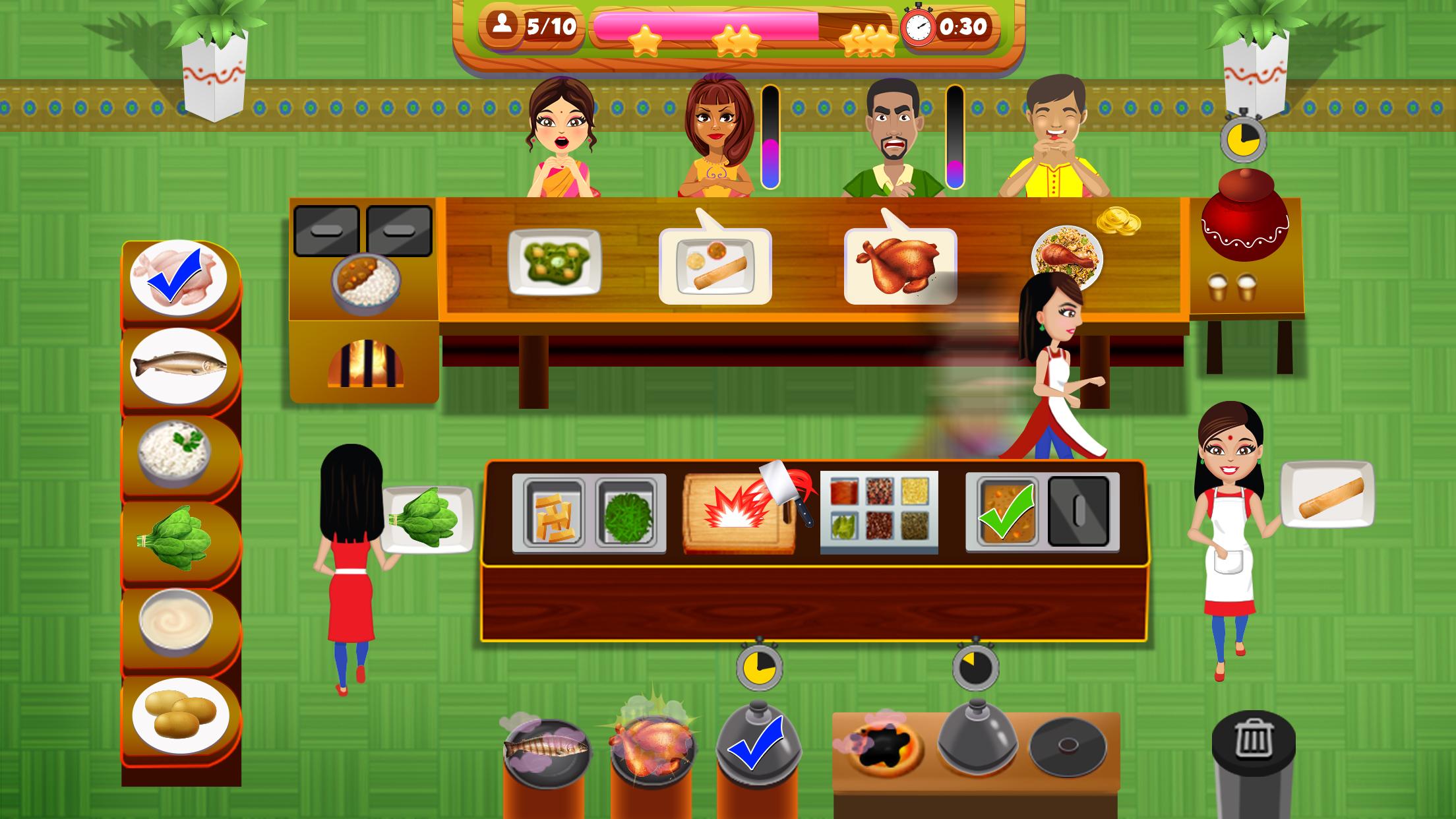 Screenshot Indian Food Cooking Restaurant 2