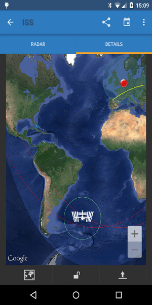 ISS Detector Pro स्क्रीनशॉट 1