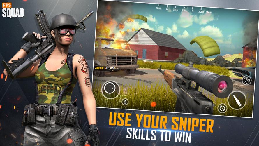 FPS Squad - Gun Shooting Games应用截图第2张