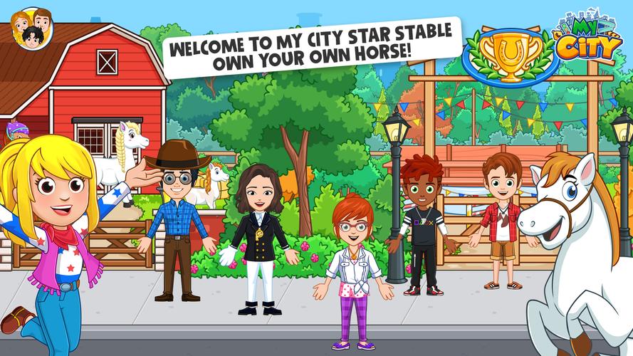 My City: Star Horse Stable Screenshot 1