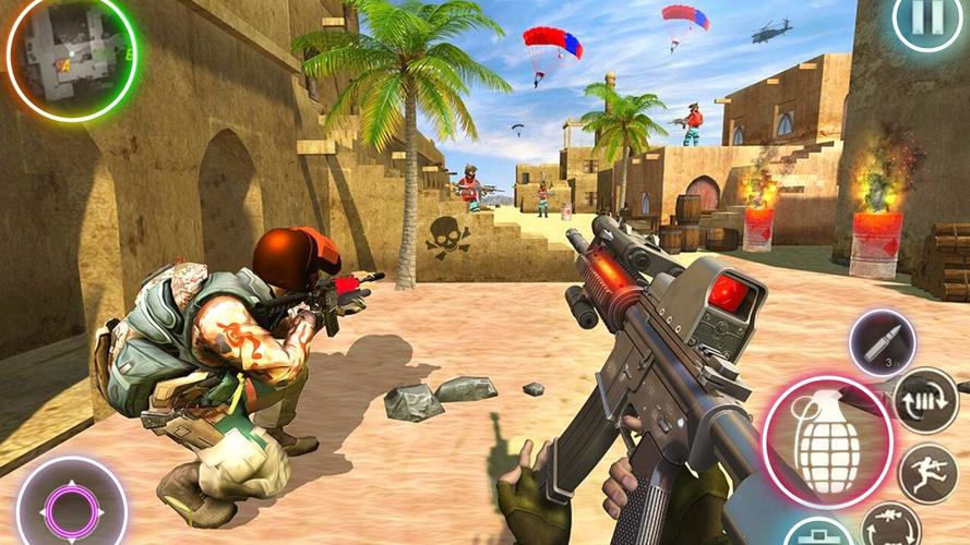 War Legends gun shooting Games captura de pantalla 