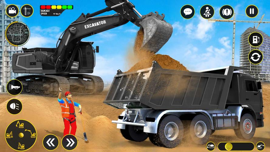 Screenshot Heavy Excavator Simulator Game 1